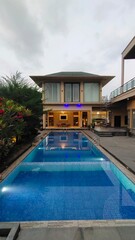 luxury swimming pool