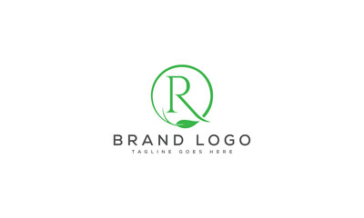 letter R logo design vector template design for brand.