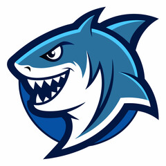 Shark Mascot Logo Vector Illustration - SVG Files for Cricut & Silhouette, Vector Clipart & T-shirt Graphics