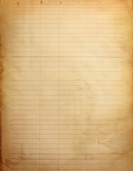 Vintage lined paper texture