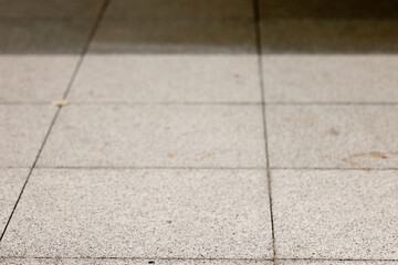 Fototapeta premium top view of grey Stone street road pavement texture