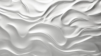 Obraz premium Shiny silver texture flat lay background