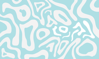 Seamless pattern with abstract. Blue color fluid pattern background