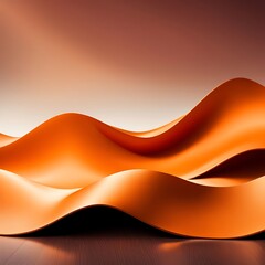 orange satin background