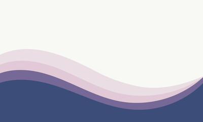 Soft Purple Waves Background Design