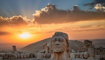 Mount Nemrut, the most beautiful sunset in the world