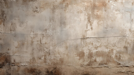 Naklejka premium Cracked Beige Wall Texture Background