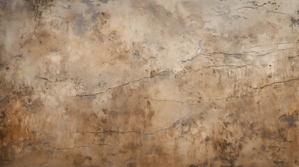 Obraz premium Cracked Brown Concrete Wall Texture Background