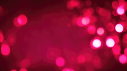 Dark Red Bokeh Light Effect Background