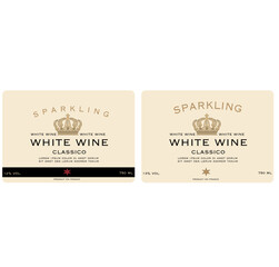 WINE LABEL ITALIAN FOOD AND DRINKS DECORATIVE STICKER FOR AMARONE, PROSECCO, CHIANTI, VALPOLICELLA,PRIMITIVE AND SPARKLING WINE