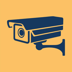 CCTV camera icon vector