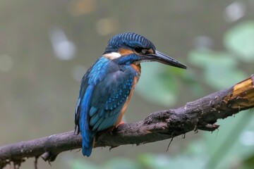 Colorful medium sized birds in Coraciiformes order.