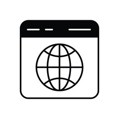 Favicon vector icon stock illustration