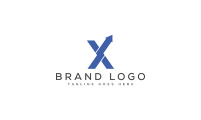 letter X logo design vector template design for brand.