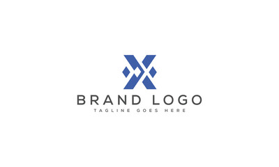 Fototapeta premium letter X logo design vector template design for brand.