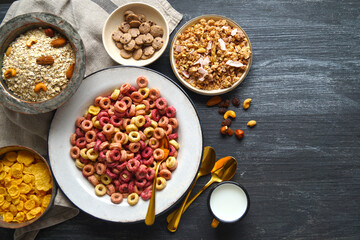 Oatmeal, Corn Flakes, Cereals, Cereal, Muesli, Granola