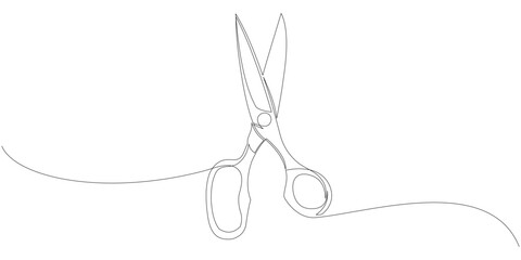 Scissors vector design for hair cutting eps 5