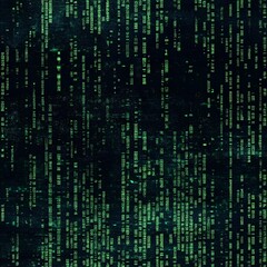 dark  green programming code texture