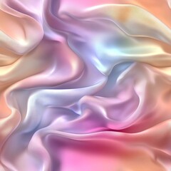 Obraz premium 3d silk texture of pastels colors pattern