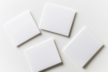 Top view of  paper texture and Elegant Workspace with Blank Notebook for Creative Professionals