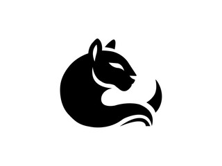 Panther Logo Design Vector Art 