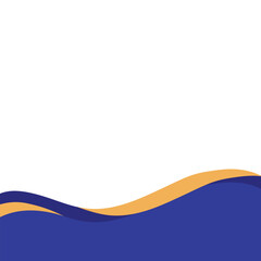 Business Wave Footer