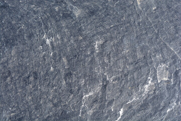 Detail of a dark stone exterior garden path tile surface