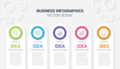 Infographic Business Template for Presentation 