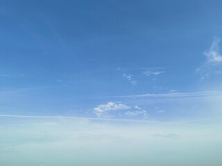 blue sky and clouds