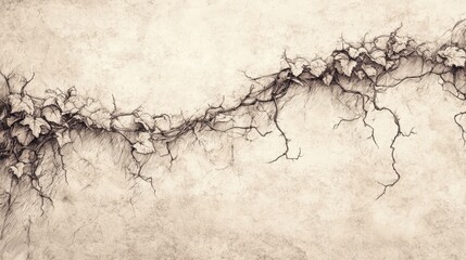 Artistic Depiction of Isaiah: Removal of God’s Protection, Vineyard Wall Destroyed, Leaving Vines Vulnerable