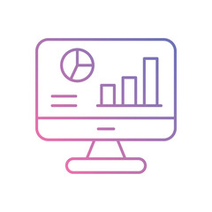 Dashboard vector icon stock illustration