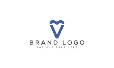 letter V logo design vector template design for brand.