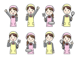 部活動イラスト04　Clip art of Club Activity Illustration