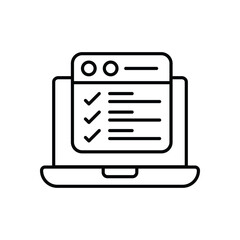 Input Field vector icon stock illustration