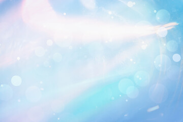 abstract soft blue pink background with shimmering particles. copy space