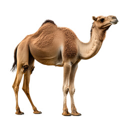 camel isolated on white
