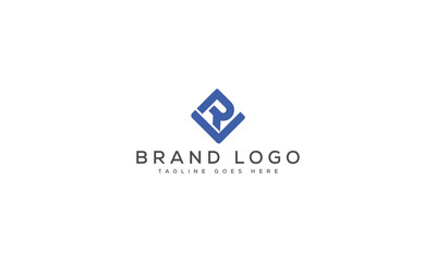letter VR logo design vector template design for brand.
