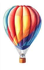 Naklejka premium hot air balloon