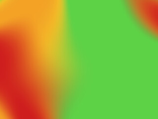 A green and orange background with a yellow line