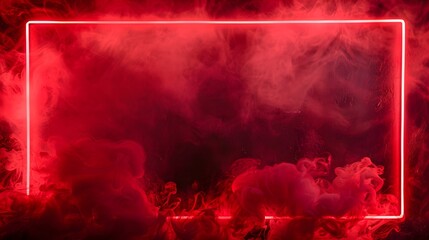 Dark red and black smoke texture backgrounds with space for bright text design