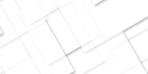 Fototapeta premium TIles design vector abstract fresh white smooth textile design digital background monochrome plaster ceramic blocks element paper design grid shapes backdrop seamless wallpaper