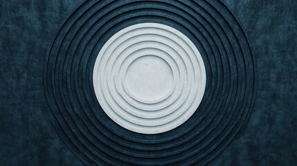 Obraz premium Abstract Circular Patterns on a Textured Background