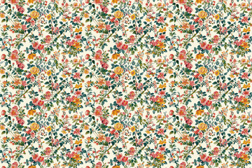 chintz seamless texture pattern. background for cloth
