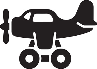  Boy'n Toy Airplane Vector - child toy of aeroplain - kids toy of airplane 