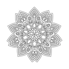 Divine Geometry pattern  for Meditation. eps