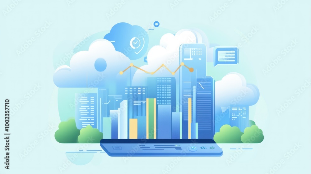 Poster Cloud Computing and Data Analytics in a Cityscape