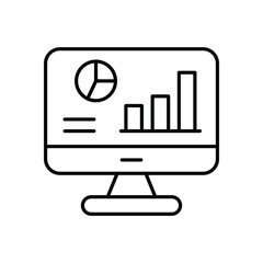 Dashboard vector icon stock illustration