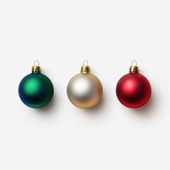 Colorful Christmas Ornaments for Festive Decoration