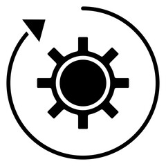 By Products Recovery Icon Style