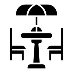 Coffee Terrace Icon Style